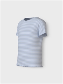NAME IT Slim T-Shirt Vemma Chambray Blue